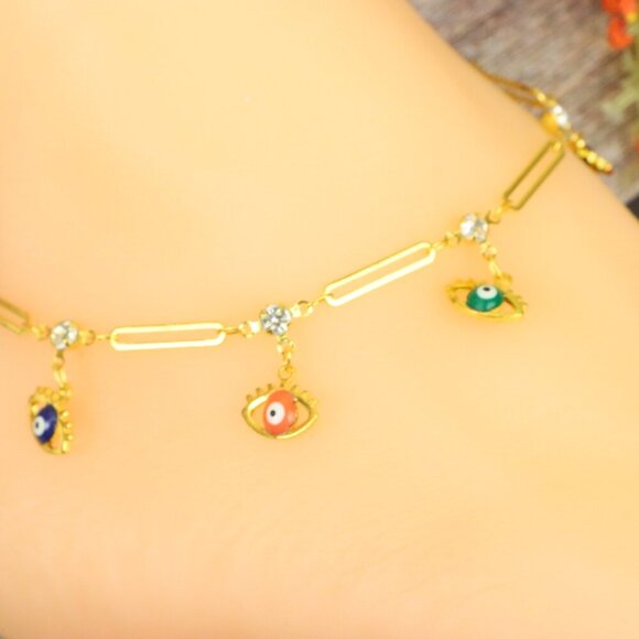 "Elegant Handmade Anklet – Delicate Jewelry for Women, MAR091427 - Picture 7 of 10